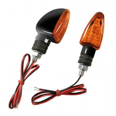 CP.FRECCE NERE MOD.ARROW LED VETRO ARANCIO