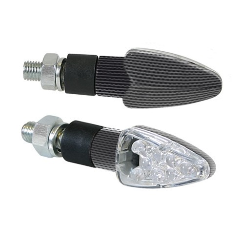 lampa arrow frecce moto lampadina carbon