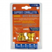 CP.SUPPORTI CAVALLETTO ORO VITI 10MM