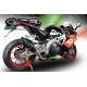 SCARICO GPR APRILIA RSV4 1000 2017/18 E4 SCARICO OMOLOGATO CATALIZZATO CON RACCORDO FURORE EVO4 NERO