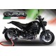 SCARICO GPR BENELLI LEONCINO 500 2017/20 E4 SCARICO OMOLOGATO CON RACCORDO FURORE EVO4 NERO