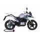 SCARICO GPR BMW G 310 GS 2017/20 E4 SCARICO COMPLETO OMOLOGATO E CATALIZZATO GP EVO4 TITANIUM