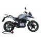 SCARICO GPR BMW G 310 GS 2017/20 E4 SCARICO COMPLETO OMOLOGATO E CATALIZZATO M3 BLACK TITANIUM