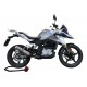 SCARICO GPR BMW G 310 GS 2017/20 E4 SCARICO COMPLETO OMOLOGATO E CATALIZZATO M3 INOX 