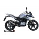 SCARICO GPR BMW G 310 GS 2017/20 E4 SCARICO COMPLETO OMOLOGATO E CATALIZZATO M3 TITANIUM NATURAL