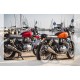 SCARICO GPR BMW R 60 1973/1976 COPPIA DI SILENZIATORI OMOLOGATI SENZA RACCORDO DEEPTONE BLACK CAFÈ RACER