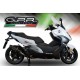 SCARICO GPR BMW C 650 SPORT 2016/20 E4 SCARICO OMOLOGATO CON RACCORDO FURORE EVO4 NERO