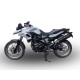 SCARICO GPR BMW F 700 GS 2016/18 E4 SCARICO OMOLOGATO CON RACCORDO FURORE EVO4 NERO