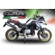 SCARICO GPR BMW F 850 GS - ADVENTURE 2018/20 E4 SCARICO OMOLOGATO CON RACCORDO GP EVO4 BLACK TITANIUM