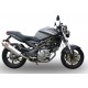 SCARICO GPR CAGIVA RAPTOR 650 2001/05 COPPIA SCARICHI OMOLOGATI CON RACCORDO TRIOVAL