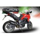 SCARICO GPR DUCATI MULTISTRADA 950 2017/20 E4 SCARICO OMOLOGATO CON RACCORDO GP EVO4 POPPY