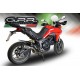 SCARICO GPR DUCATI MULTISTRADA 950 2017/20 E4 SCARICO OMOLOGATO CON RACCORDO M3 TITANIUM NATURAL