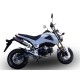 SCARICO GPR HONDA MSX - GROM 125 2013/17 SCARICO COMPLETO OMOLOGATO E CATALIZZATO DEEPTONE INOX