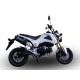 SCARICO GPR HONDA MSX - GROM 125 2013/17 SCARICO COMPLETO OMOLOGATO E CATALIZZATO FURORE NERO