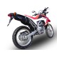 SCARICO GPR HONDA CRF 250 L / RALLY2017/20 E4 SCARICO OMOLOGATO CATALIZZATO CON RACCORDO FURORE EVO4 NERO