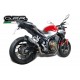 SCARICO GPR HONDA CB 500 F 2016/18 E4 SCARICO OMOLOGATO CON RACCORDO FURORE EVO4 NERO