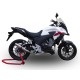 SCARICO GPR HONDA CB 500 X 2013/15 SCARICO OMOLOGATO CON RACCORDO DEEPTONE INOX