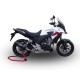 SCARICO GPR HONDA CB 500 X 2013/15 SCARICO OMOLOGATO CON RACCORDO FURORE NERO