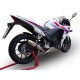 SCARICO GPR HONDA CBR 500 R 2012/16 SCARICO OMOLOGATO CON RACCORDO DEEPTONE INOX