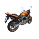 SCARICO GPR HONDA HORNET CB 600 F 2003/06 SCARICO OMOLOGATO CATALIZZATO CON RACCORDO FURORE NERO