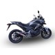 SCARICO GPR HONDA NC 700 X - S DCT 2012/13 SCARICO OMOLOGATO CON RACCORDO DEEPTONE INOX