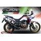 SCARICO GPR HONDA CRF 1000 L AFRICA TWIN 2015/17 E3 SCARICO OMOLOGATO CON RACCORDO FURORE NERO