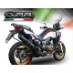 SCARICO GPR HONDA CRF 1000 L AFRICA TWIN 2015/17 E3 SCARICO OMOLOGATO CON RACCORDO FURORE NERO