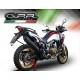 SCARICO GPR HONDA CRF 1000 L AFRICA TWIN 2015/17 E3 SCARICO OMOLOGATO CON RACCORDO GPE ANN. BLACK TITAIUM