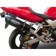 SCARICO GPR HONDA VTR 1000 F FIRESTORM 1997/07 COPPIA SCARICHI OMOLOGATI CON RACCORDO FURORE NERO