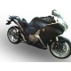 SCARICO GPR HONDA VFR 1200 F I.E. 2010/16 E3 SCARICO OMOLOGATO CON RACCORDO GPE ANN. POPPY