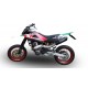 SCARICO GPR HUSQVARNA TE 410 E-SM 410 2007/09 SCARICO SEMICOMPLETO OMOLOGATO CATALIZZATO FURORE NERO