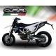 SCARICO GPR HUSQVARNA ENDURO 701 2017/20 E4 SCARICO OMOLOGATO CATALIZZATO CON RACCORDO GP EVO4 TITANIUM