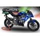 SCARICO GPR KAWASAKI NINJA 125 2019/20 E4 SCARICO OMOLOGATO CON RACCORDO GP EVO4 POPPY