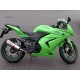 SCARICO GPR KAWASAKI NINJA 250 R 2007/14 SCARICO OMOLOGATO CON RACCORDO GPE ANN. TITAIUM