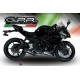 SCARICO GPR KAWASAKI NINJA 650 2017/20 E4 SCARICO COMPLETO OMOLOGATO E CATALIZZATO FURORE EVO4 NERO