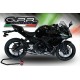 SCARICO GPR KAWASAKI NINJA 650 2017/20 E4 SCARICO COMPLETO OMOLOGATO E CATALIZZATO GP EVO4 POPPY