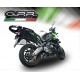 SCARICO GPR KAWASAKI VERSYS 650 2006/14 SCARICO OMOLOGATO CATALIZZATO FURORE NERO