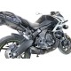 SCARICO GPR KAWASAKI VERSYS 650 2017/20 E4 SCARICO COMPLETO OMOLOGATO E CATALIZZATO FURORE EVO4 NERO