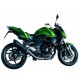 SCARICO GPR KAWASAKI Z 750 - R 2007/14 SCARICO OMOLOGATO CATALIZZATO FURORE NERO