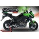 SCARICO GPR KAWASAKI VERSYS 1000 I.E. 2011/14 SCARICO OMOLOGATO CON RACCORDO FURORE NERO