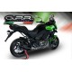 SCARICO GPR KAWASAKI VERSYS 1000 I.E. 2011/14 SCARICO OMOLOGATO CON RACCORDO FURORE NERO