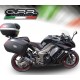 SCARICO GPR KAWASAKI Z 1000 2010/13 COPPIA SCARICHI OMOLOGATI GPE ANN. POPPY