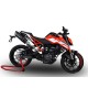 SCARICO GPR KTM DUKE 125 2017/20 E4 SCARICO OMOLOGATO CATALIZZATO CON RACCORDO FURORE EVO4 NERO