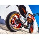 SCARICO GPR KTM RC 125 2017/20 E4 SCARICO OMOLOGATO CON RACCORDO ALBUS EVO4