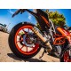 SCARICO GPR KTM RC 125 2017/20 E4 SCARICO OMOLOGATO CON RACCORDO DEEPTONE INOX