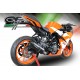 SCARICO GPR KTM RC 125 2017/20 E4 SCARICO OMOLOGATO CON RACCORDO FURORE EVO4 NERO