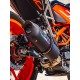 SCARICO GPR KTM RC 125 2017/20 E4 SCARICO OMOLOGATO CON RACCORDO FURORE EVO4 NERO