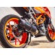 SCARICO GPR KTM RC 125 2017/20 E4 SCARICO OMOLOGATO CON RACCORDO FURORE EVO4 NERO