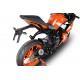 SCARICO GPR KTM RC 125 2017/20 E4 SCARICO OMOLOGATO CON RACCORDO M3 BLACK TITANIUM