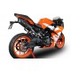 SCARICO GPR KTM RC 125 2017/20 E4 SCARICO OMOLOGATO CATALIZZATO CON RACCORDO FURORE EVO4 NERO